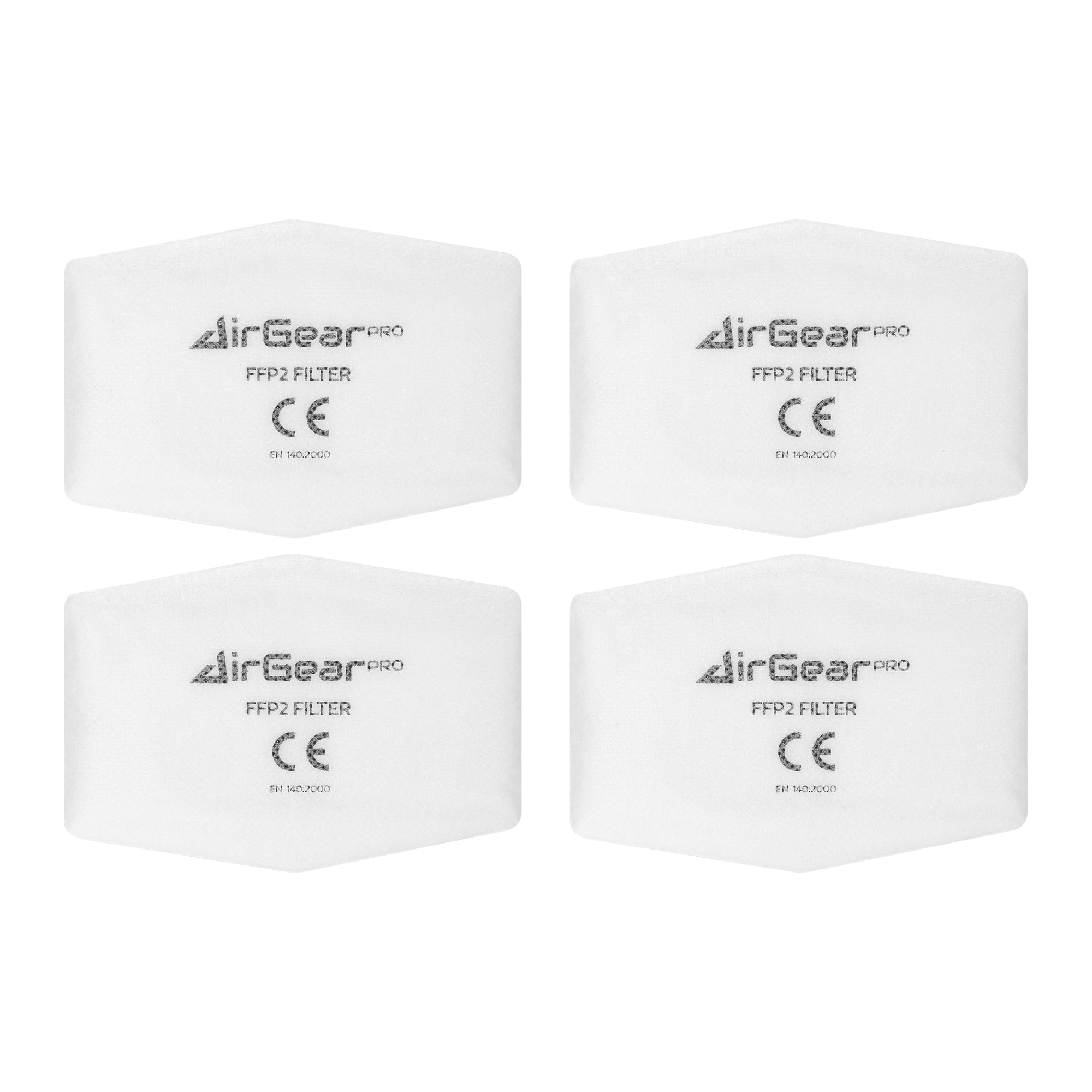 AirGearPro F-200 P2 replacement filters for D-200 dust mask