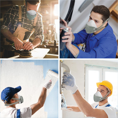 F-200 P2 Replacement Filters – Compatible with D-200 Dust Mask