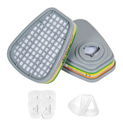 AirGearPro F-500 ABEK1-P2 multi-gas filters for respirators