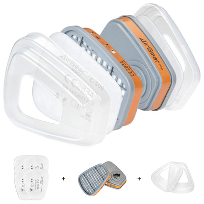 AirGearPro F-500 A1P2 gas and dust filters for G-500, M-500 and G-750 respirators
