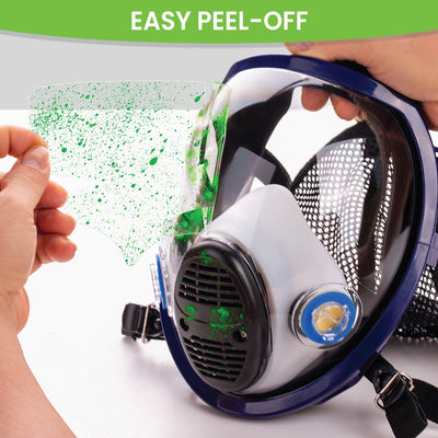 Peel-Off Visierfolien x10 für G-750 Vollgesichtsmaske