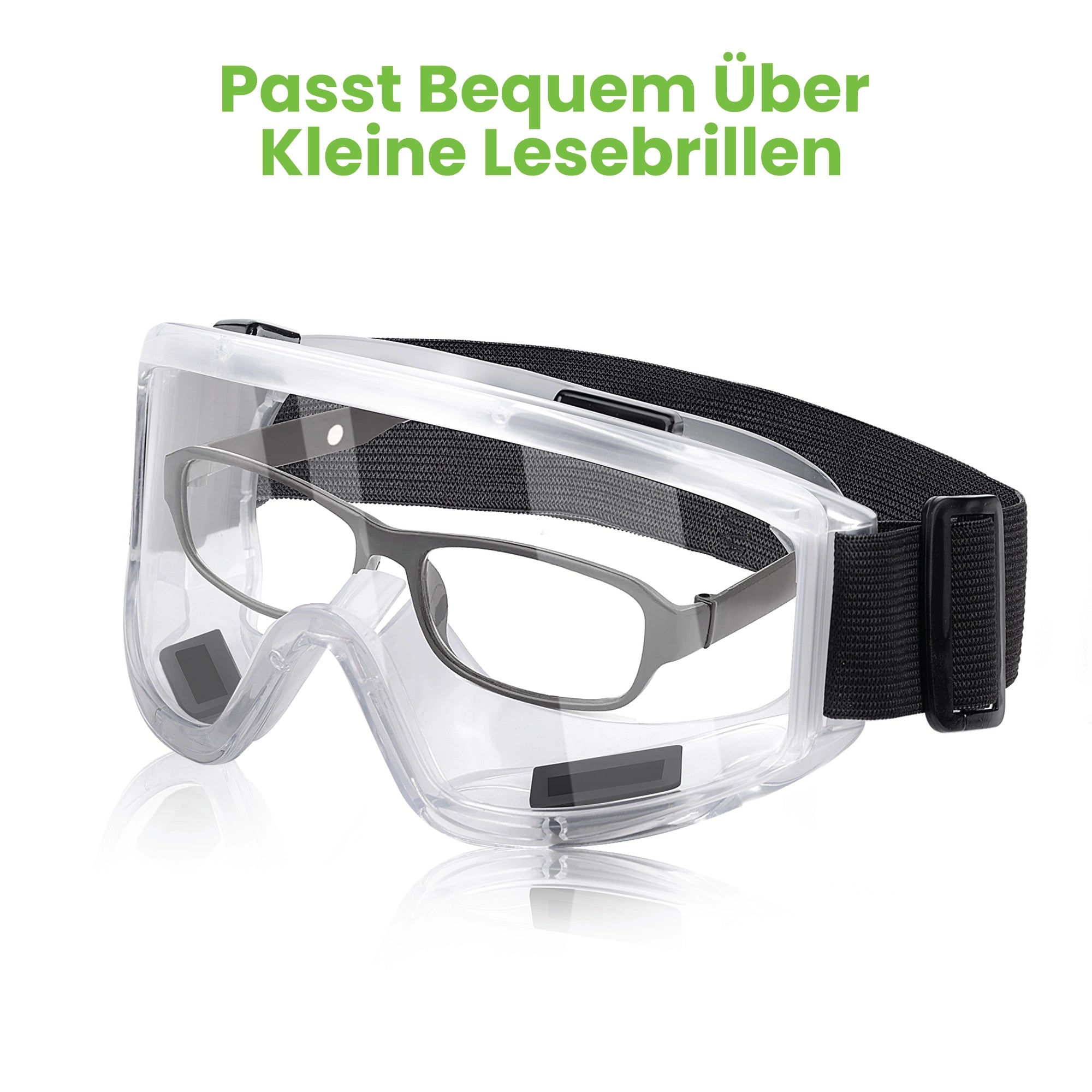 Vision-1000 Schutzbrille Anti-Beschlag, Kratzfest